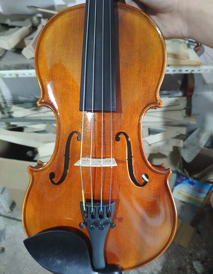 歐料虎紋楓成人演奏琴-zy01